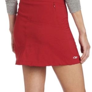 Outdoor research red skort